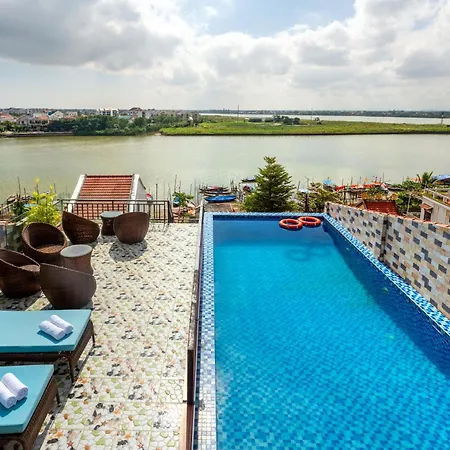 Rockmouse Centre River Villa Hoi An-3