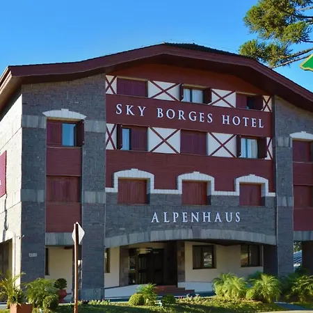 Sky Borges Hotel - Flats De Luxo No Centro De Gramado - Rs-2