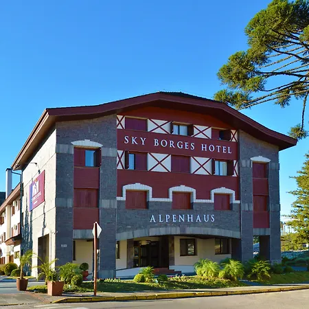 Sky Borges Hotel - Flats De Luxo No Centro De Gramado - Rs-3