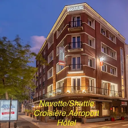 The Originals Boutique, Hôtel Le Marignan,Le Havre Centre Gare-2