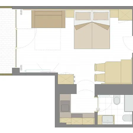 Apart Residence Rautal ***S-2