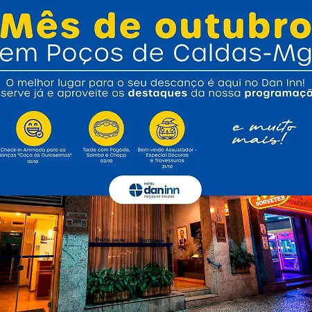 Hotel Dan Inn Poços de Caldas - A melhor localização do Centro by Nacional Inn-2
