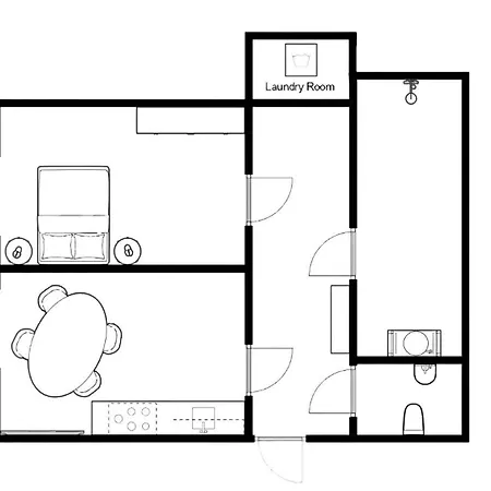Breda Apartment W Kitchen & Private Bathroom 2P-3