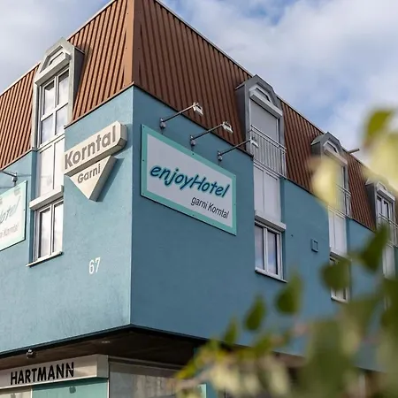 enjoyHotel garni Korntal Stuttgart b&b Parkplatz Sprinter Penny eTank-3