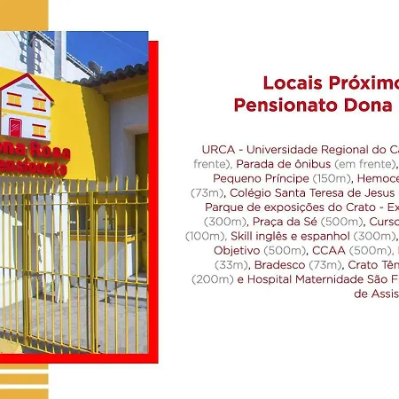 Pousada E Pensionato Dona Rosa - Crato,Ce-2