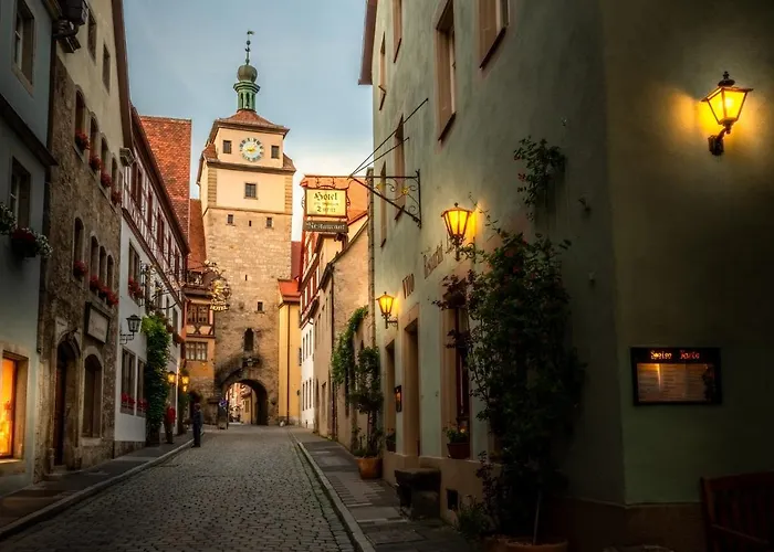 Hotel-Restaurant Am Weissen Turm Self Check-In Rothenburg ob der Tauber
