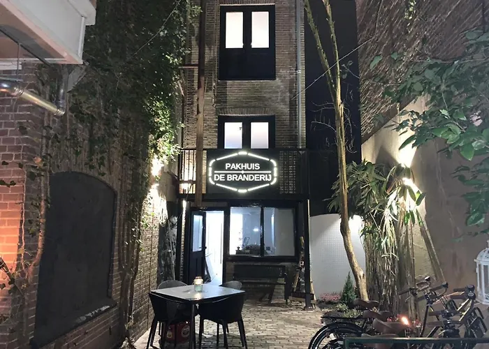 B&B Pakhuis de Branderij stadsappartementen Meppel