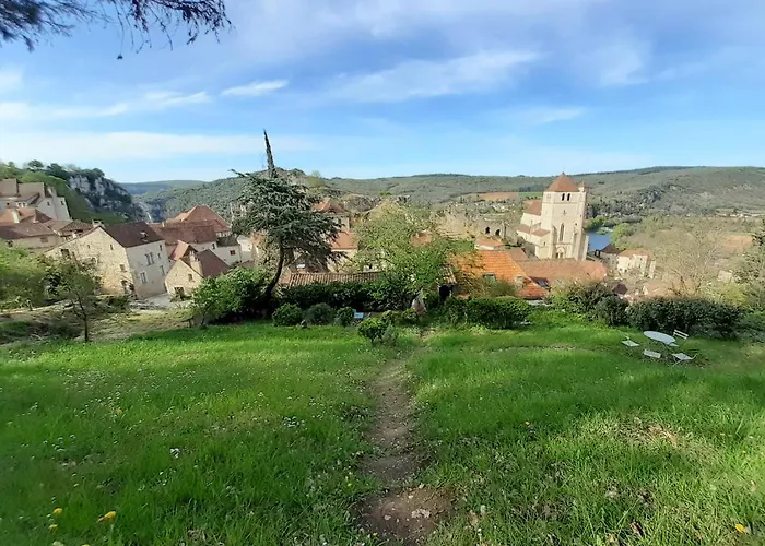 Charme et jardin cœur St Cirq - Appartements Saint-Cirq-Lapopie