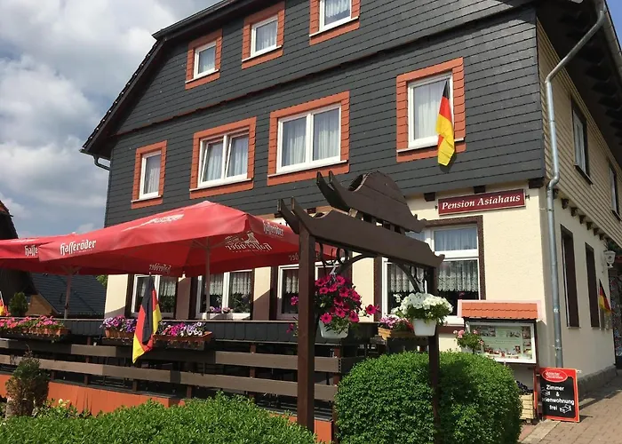 Pension und China - Thai Restaurant Asia - Haus