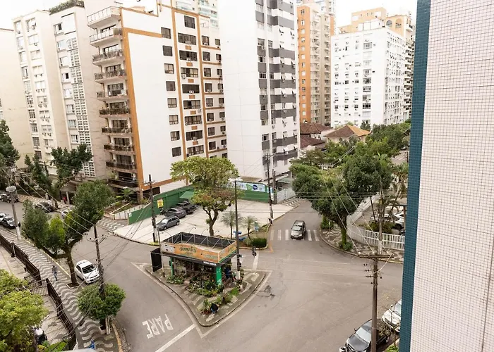 Flat Gonzaga Praia Aparthotel Santos 