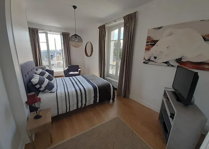 centre ville, chambre indépendante 20m2 et sa salle de bain privée Nogent-le-Rotrou