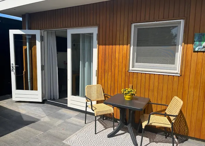 Luxe kamer Chambre Renard met eigen terras Zoutelande