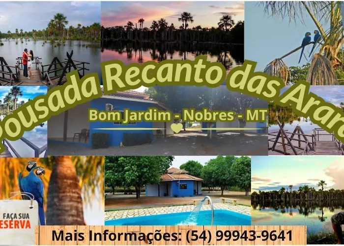 Pousada Canto Das Araras - Vila Bom Jardim Nobres Mt