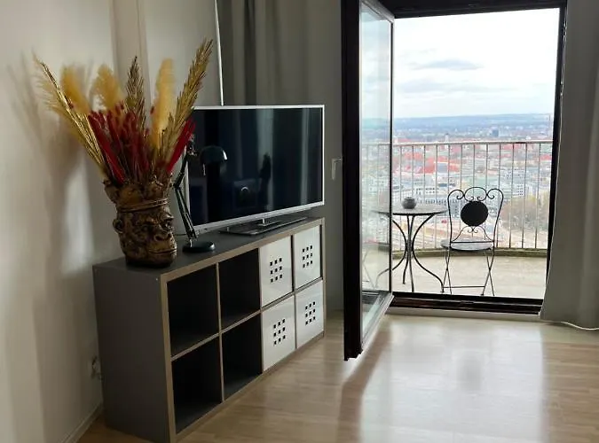 Cityapartment Im 33. Stock Augsburg