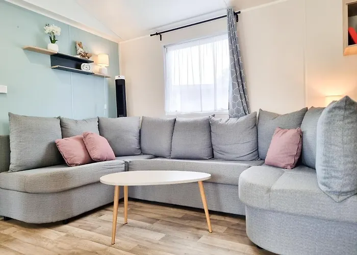 Prachtig Chalet Ok50 D12 Op Familiecamping Oostkapelle
