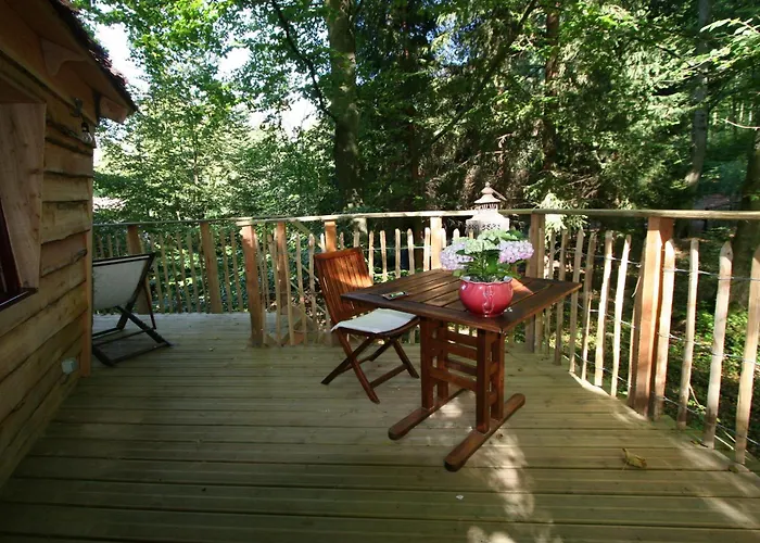 B&B La Cabane Du Bois Dormant Spa