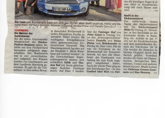 Landgasthof zum Brückenwirt Starnberg