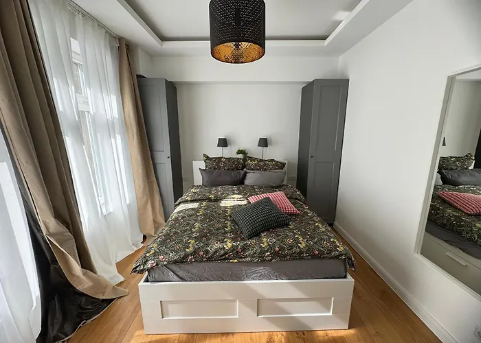 Boutique Hotel Pension Luisengrün Küche 1Gbs WLAN Netflix Disney MagentaTV Chemnitz
