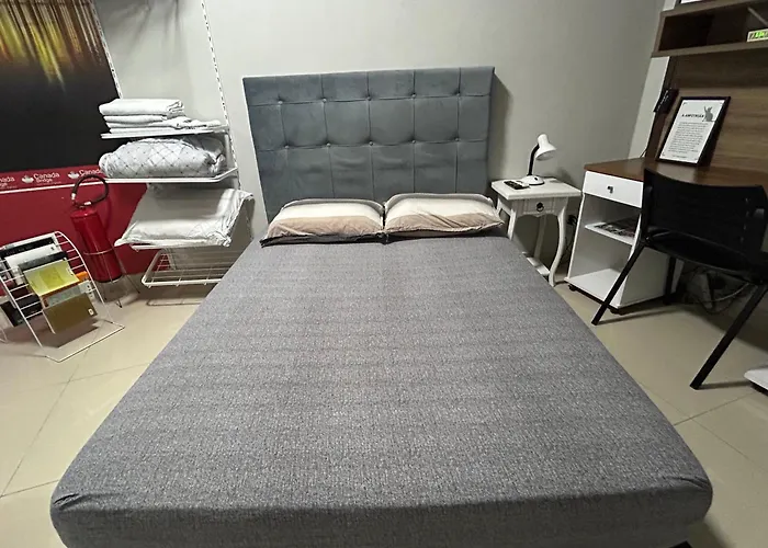 Loft confortável com Self Cheking