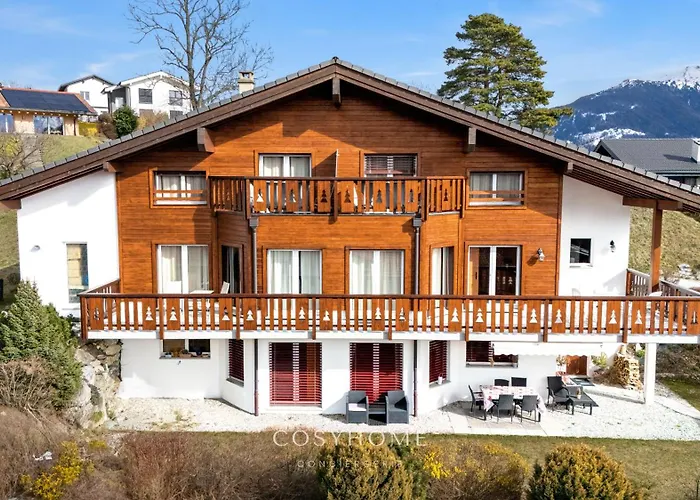 Chalet des Alpes - Sunset View - Crans-Montana By CosyHome