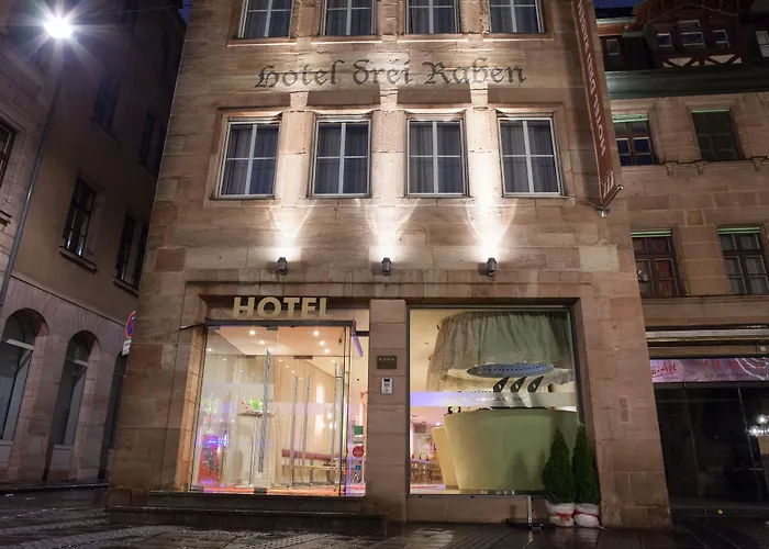 Hotel Drei Raben Norimberga