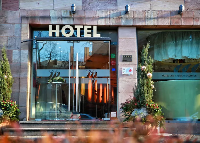 Hotel Drei Raben Norimberga