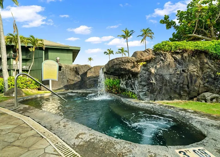 Kauai Beach Resort Ocean View Pools, Waterslide, Hot Tub, Spa, King Bed, Ac