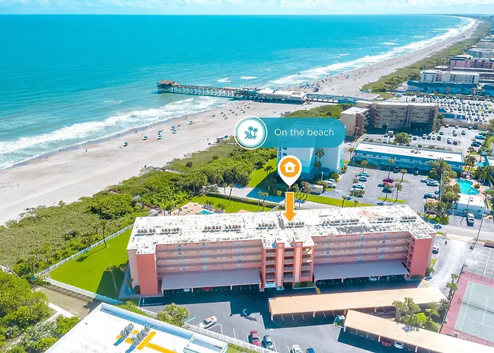 Cocoa Beach Towers - Oceanfront Resort With Heated Pool, Tennis Steps From The Pier