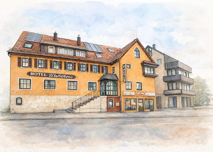 Hotel Waldhorn Stoccarda