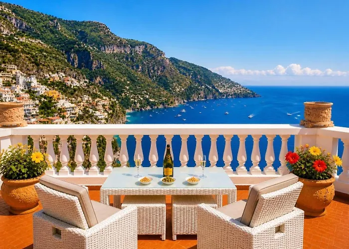 Villa Briganti Exclusive Seaview Terrace Positano