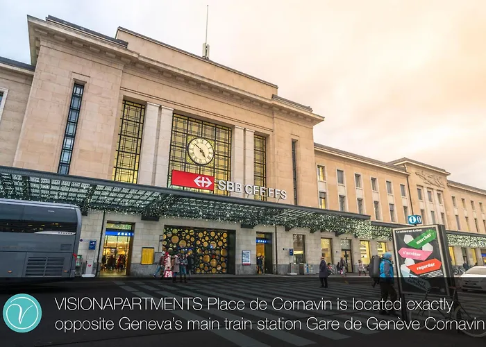 Visionapartments Place De Cornavin - Self Check-In Ginebra