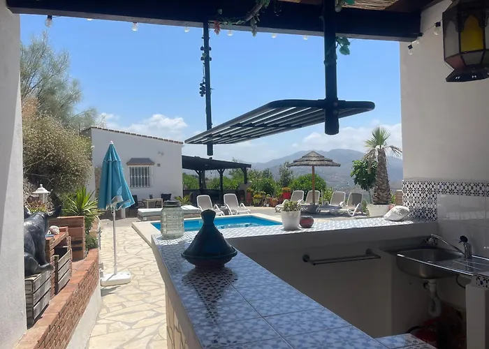 Casira, casitas en kamers, Viñuela, Andalucía