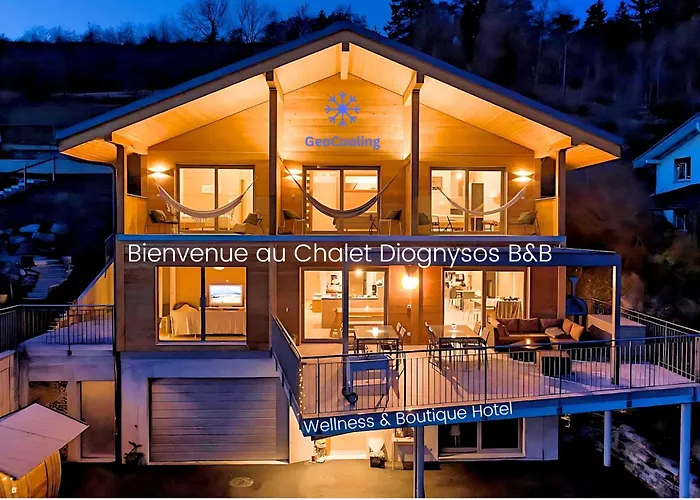 Chalet Diognysos B&B, Wellness & Boutique Hotel, Valais Crans-Montana Diogne