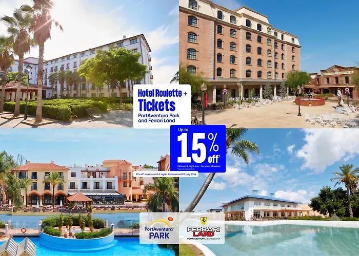 Portaventura Hotel Roulette - Includes Unlimited Access To Portaventura Park & 1 Access To Ferrari Land