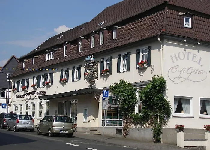 Unser kleines Hotel Café Göbel Laubach 