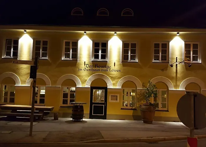 Der Heurige im Gasthaus zum Löwen