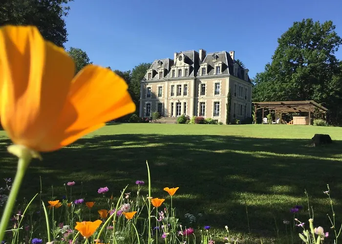 Château des Essards avec piscine et jacuzzi